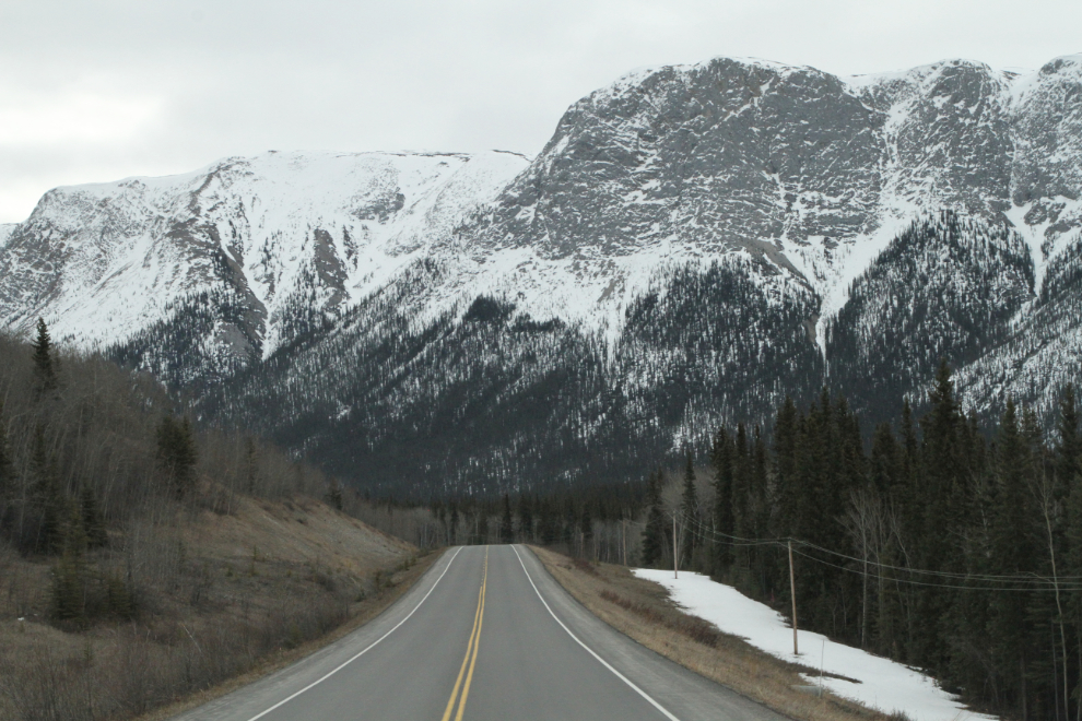 White Mountain at Jake's Corner, Alaska Highway