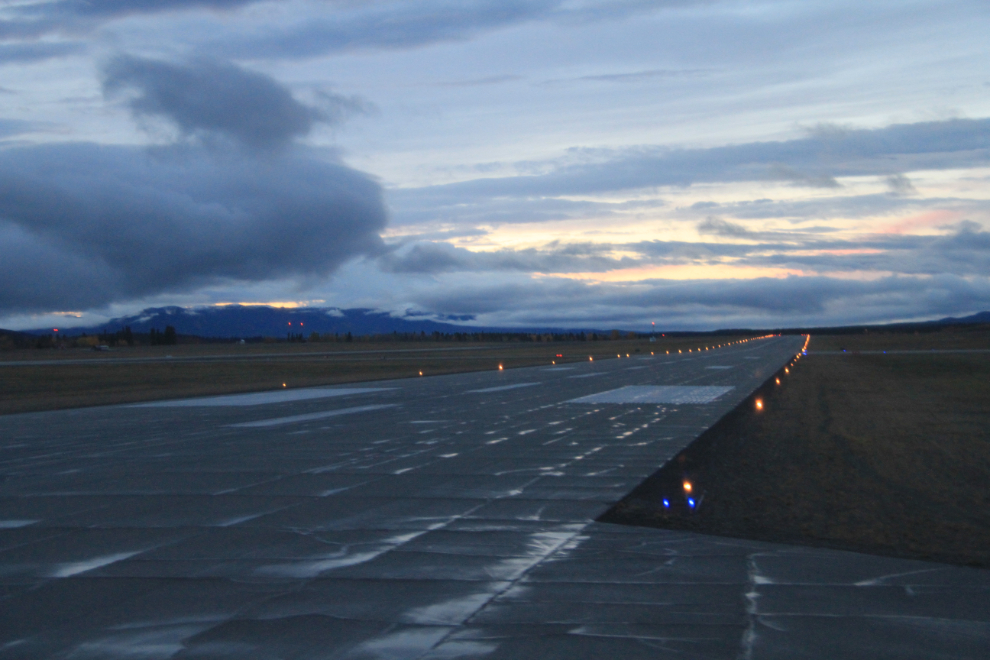Runway 13R at Whitehorse, Yukon (CYXY)