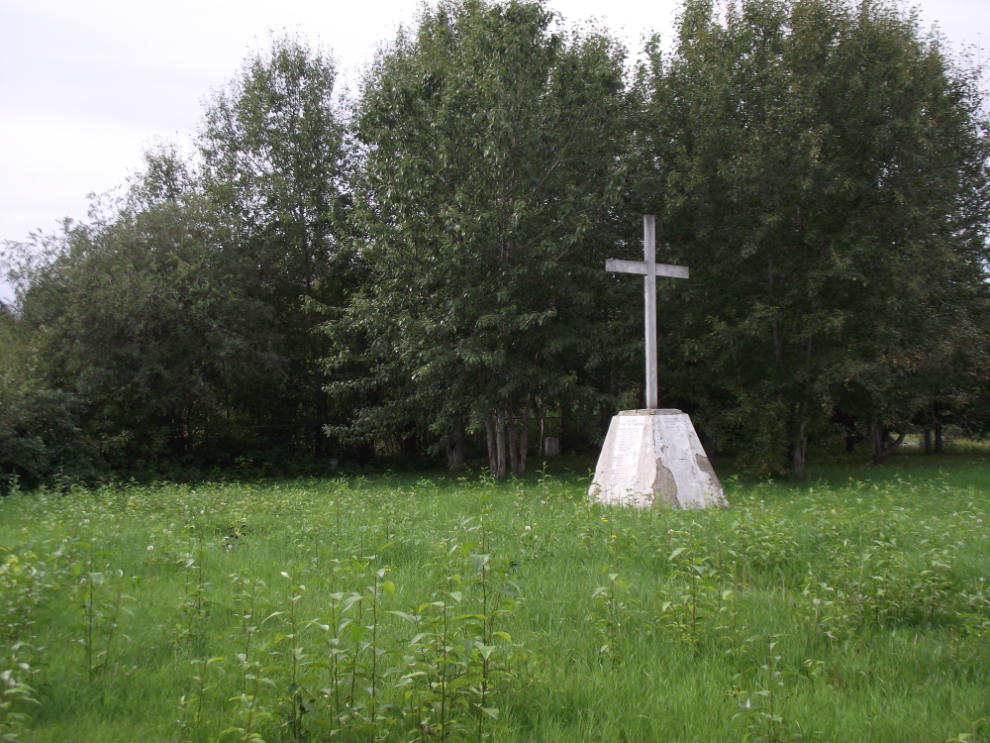 The Anglican cemetery at Fort Simpson, NWT