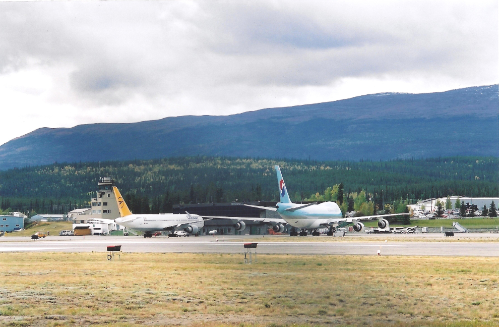 Korean Air Boeing 747 - September 11, 2001 in Whitehorse, Yukon