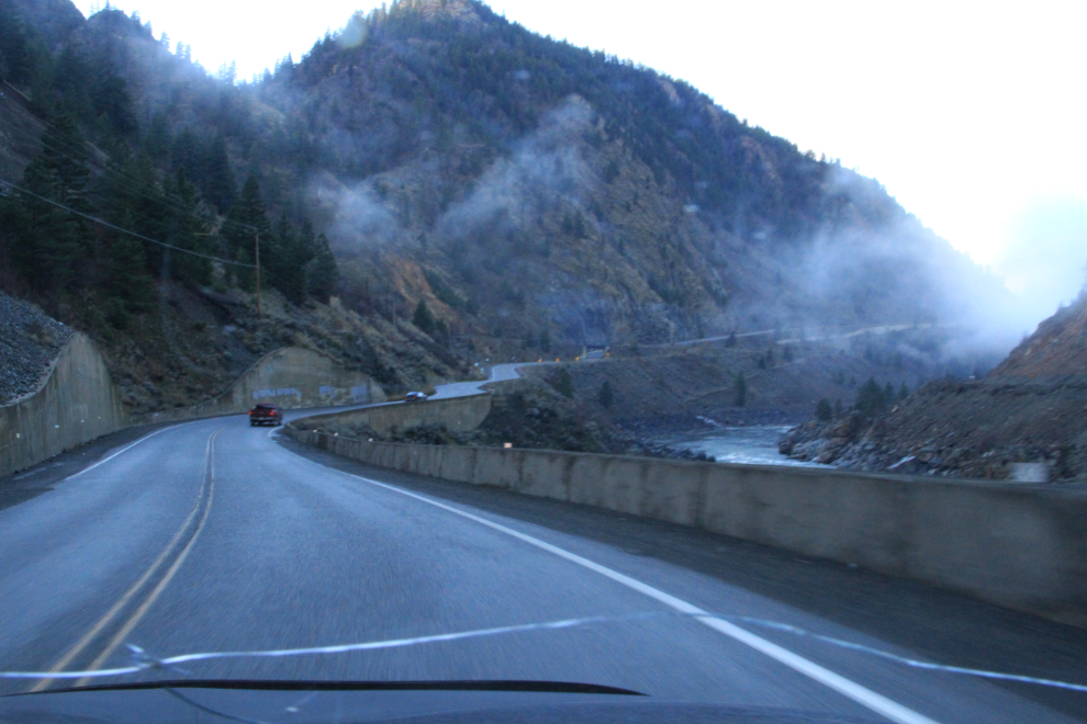 BC Highway 97 along the Thompson River