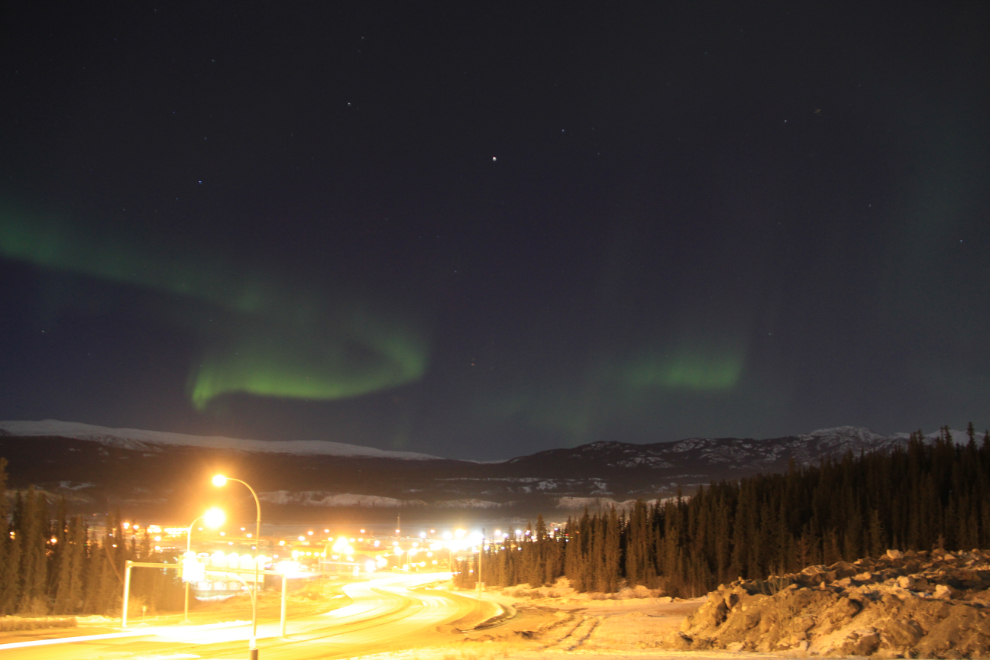 Northern Lights at Whitehorse, Yukon