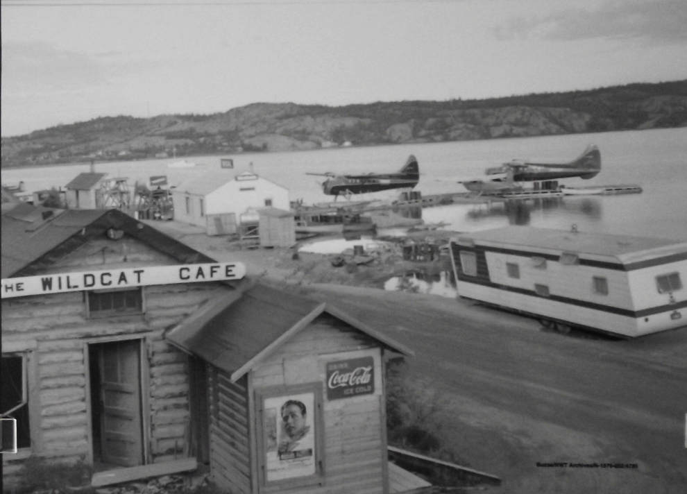 Old Town Yellowknife in the 1930s.
