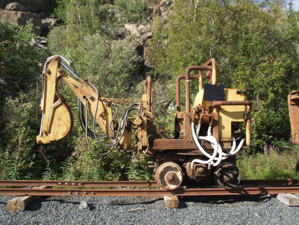 NWT Mining Heritage Society’s display north of Yellowknife