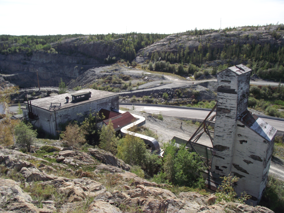 NWT Mining Heritage Society’s display north of Yellowknife