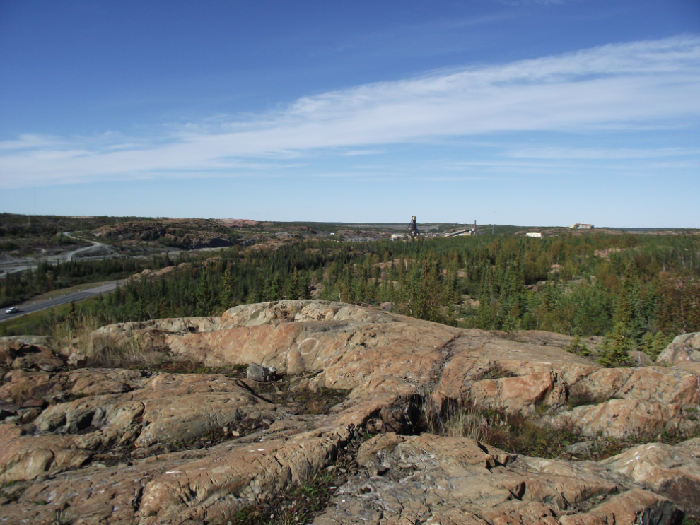 The Giant Mine north of Yellowknife
