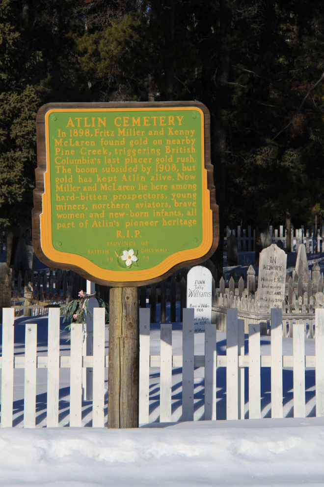 BC history: Atlin Cemetery