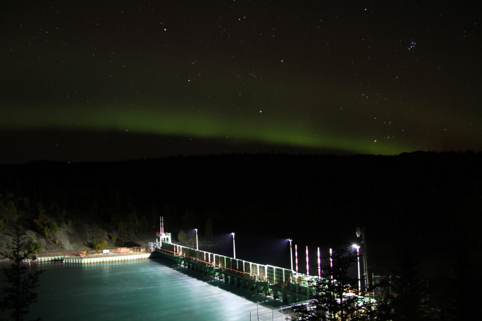 The Northern Lights at the Lewes Dam