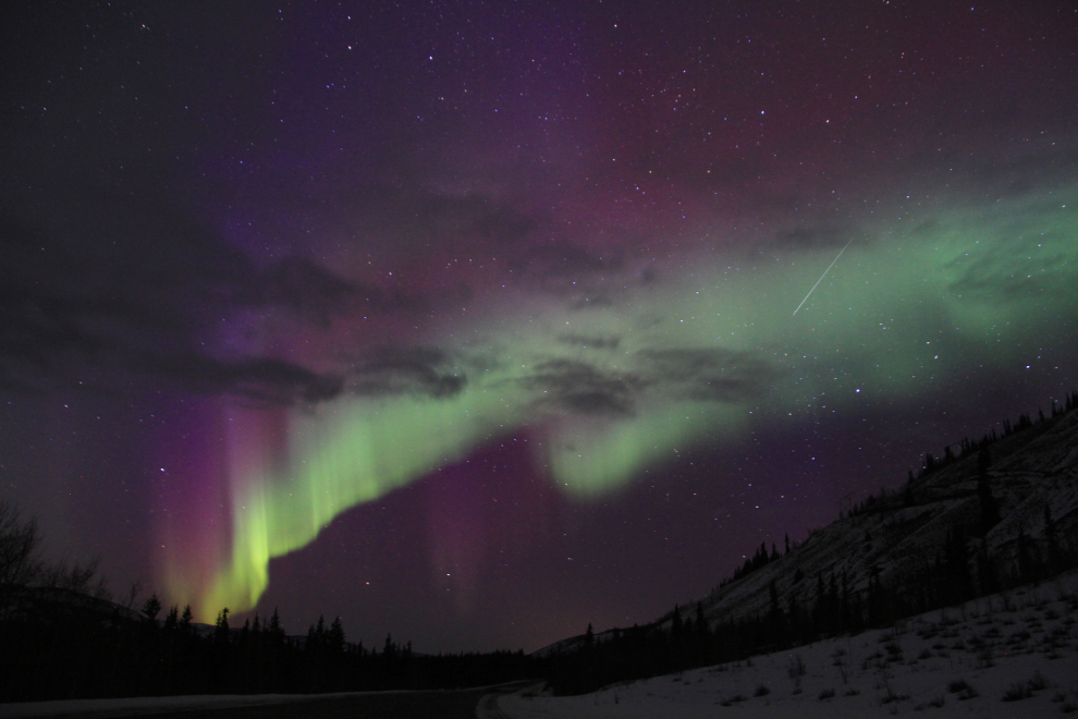 Northern lights in the Yukon