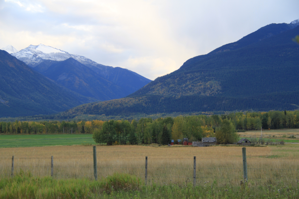 Rocky Mountains east of McBride, BC