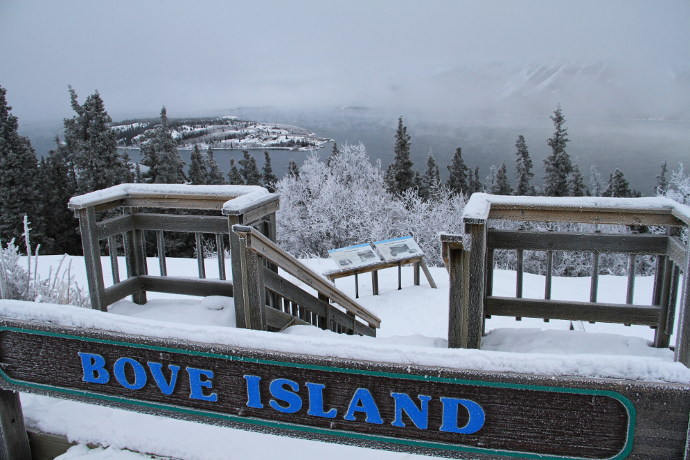 The Bove Island viewpoint, South Klondike Highway