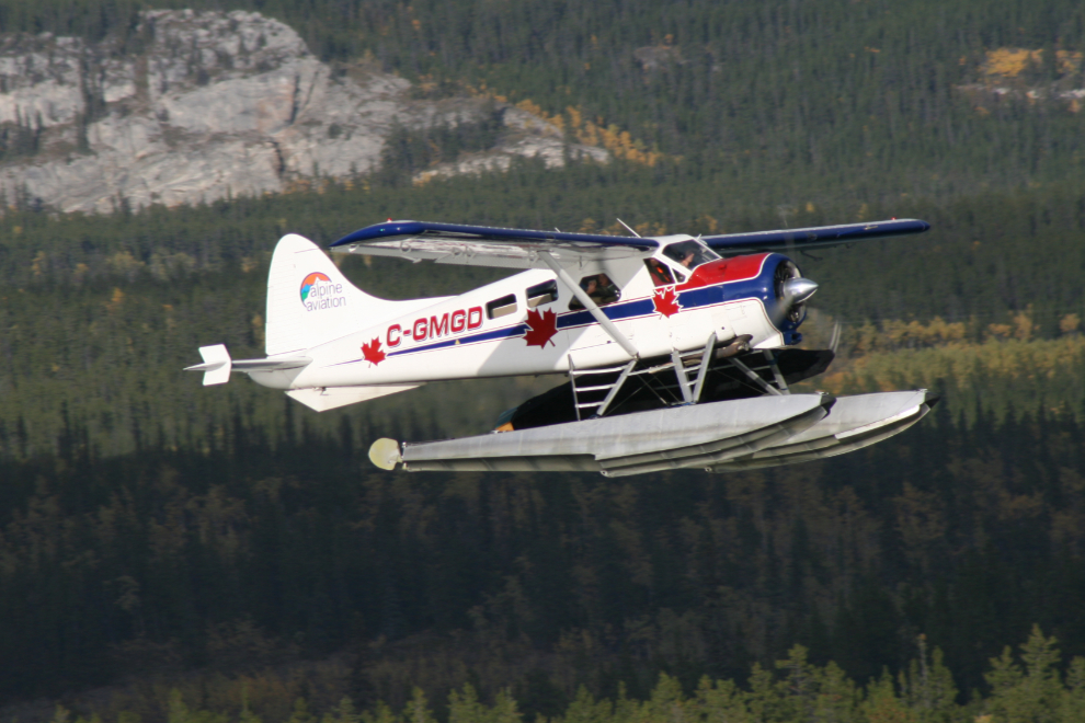 Alpine Aviation Beaver on floats taking off