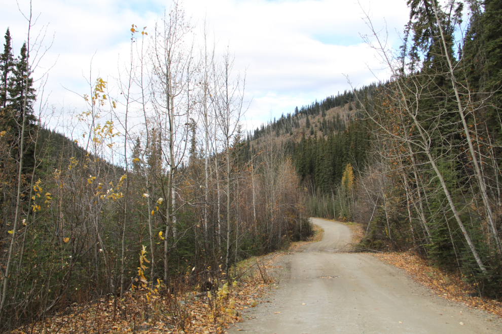 The road to Clinton Creek, Yukon