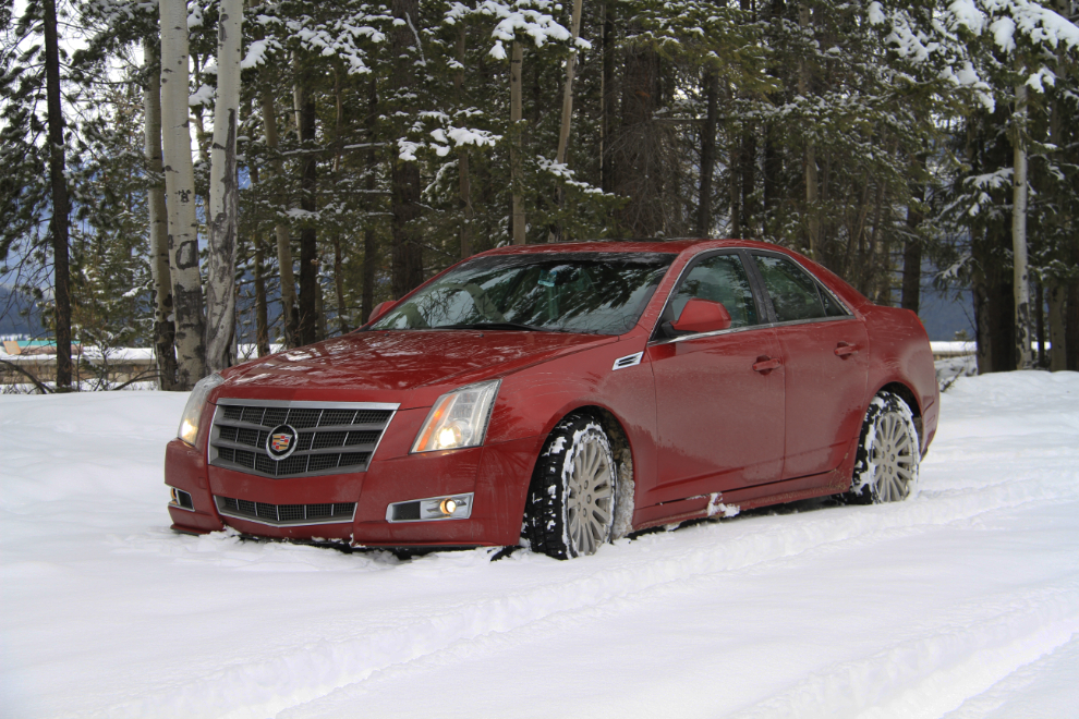 Winter driving with my awd Cadillac CTS