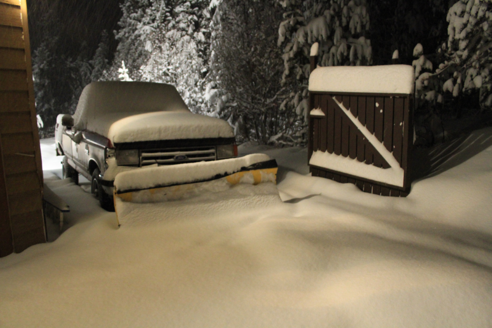 Record Snowfall in Whitehorse, Yukon, December 2013