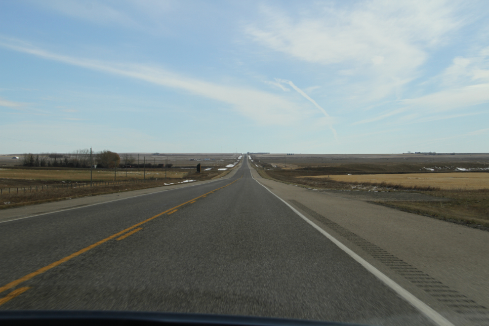 Highway 567 east of Airdrie, Alberta