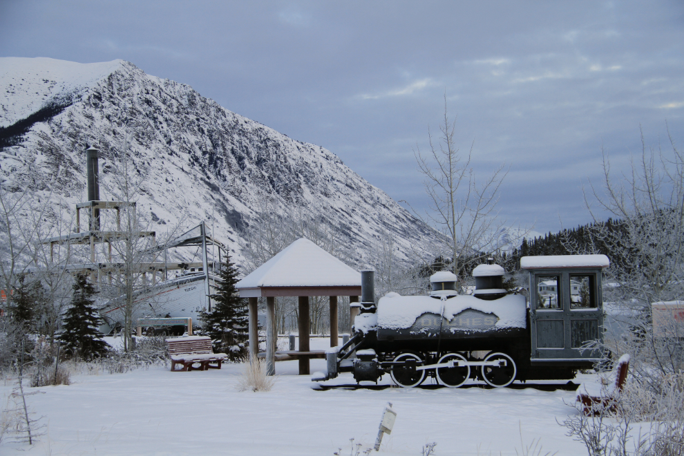 Carcross, Yukon, in December