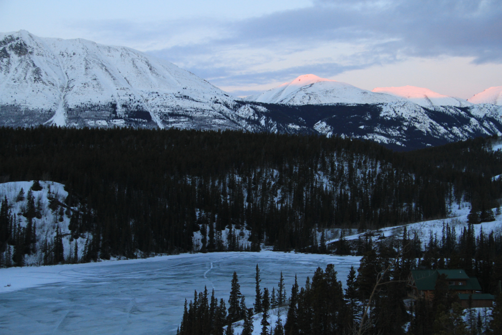 Dawn at Emerald Lake, Yukon