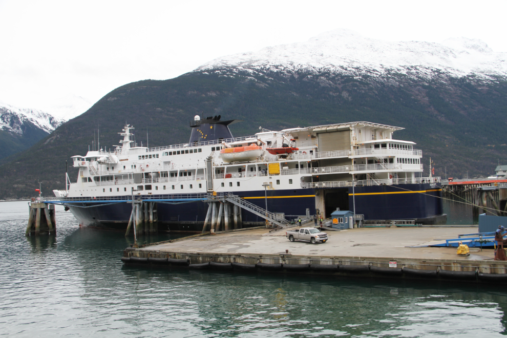 Alaska ferry MV Kennicott at Skagway