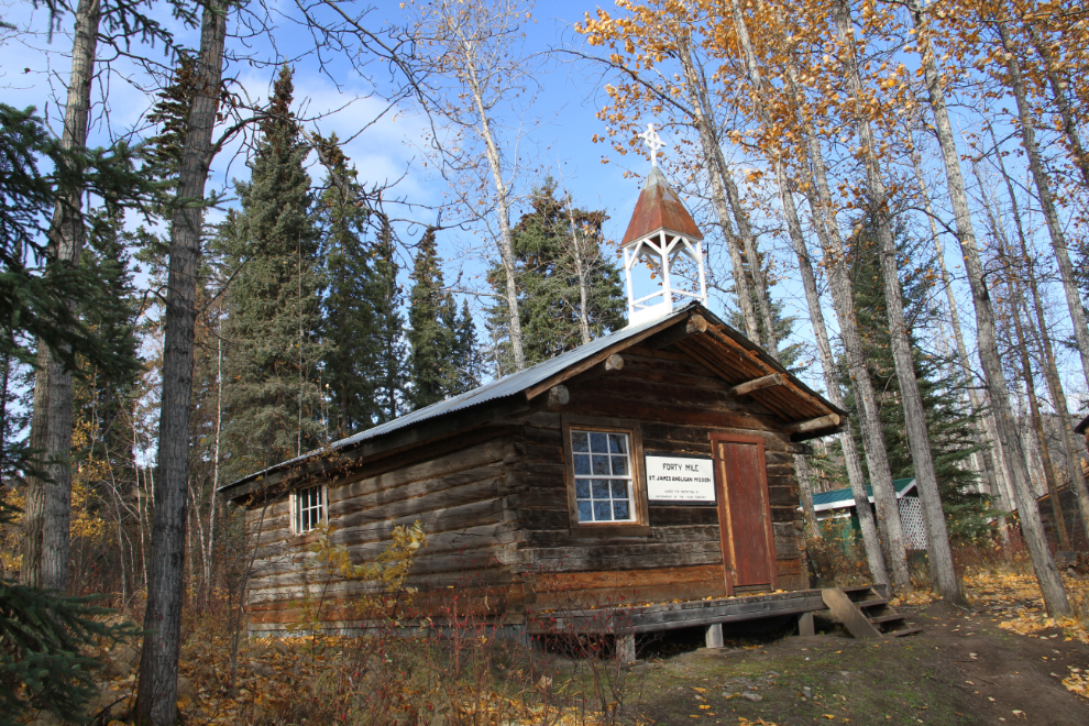 St. James Anglican church, Forty Mile, Yukon