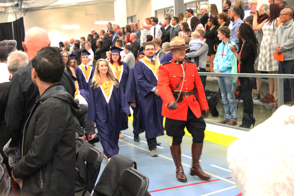 Graduation ceremony at W.H. Croxford High School in Airdrie