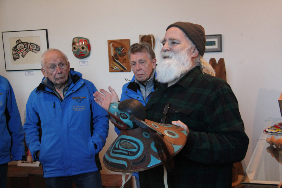 Lee Heinmiller at Alaska Indian Arts