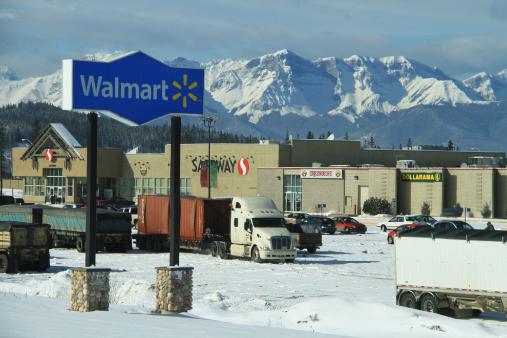 Walmart at Hinton, Alberta