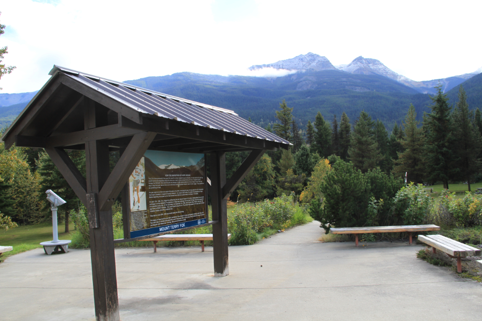 Mount Terry Fox rest area, BC