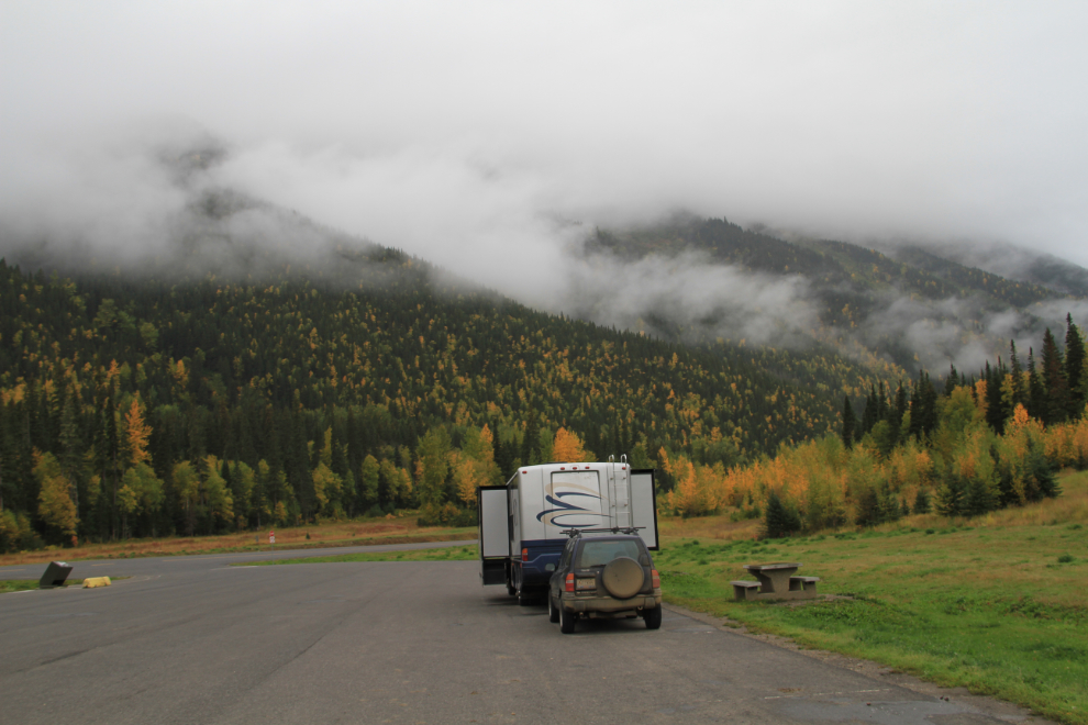 West Pine rest area - Hart Highway, BC