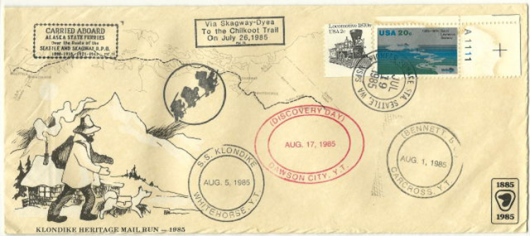 Klondike Heritage Mail Run, 1985