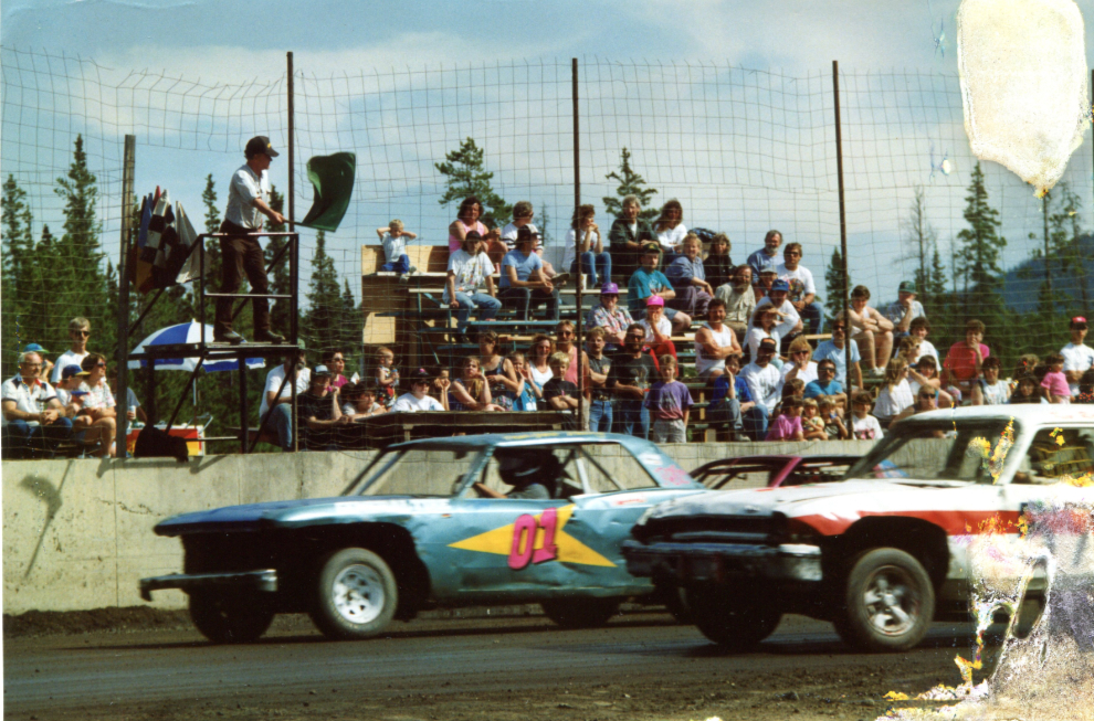 KMA Speedway at Whitehorse, Yukon, in 1993