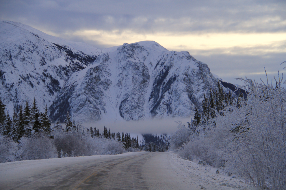 Winter on the Yukon's South Klondike Highway