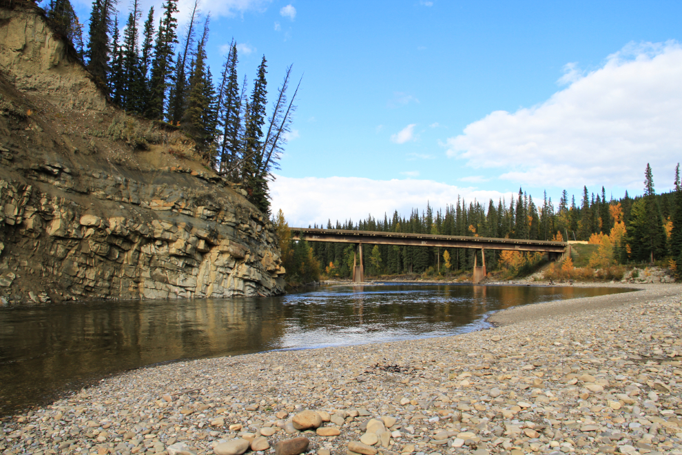 McLeod River south of Hinton, Alberta