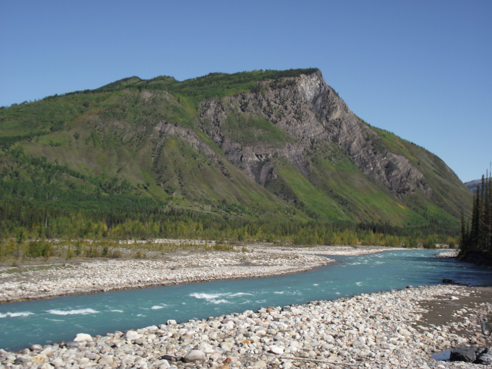 The Racing River on the Alaska Highway