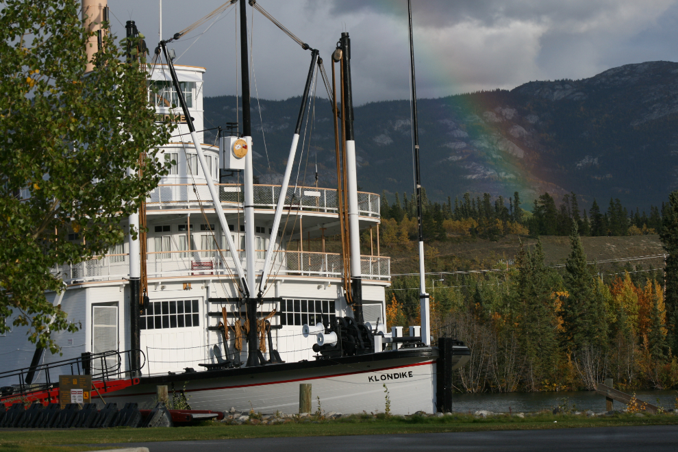 SS Klondike and rainbow