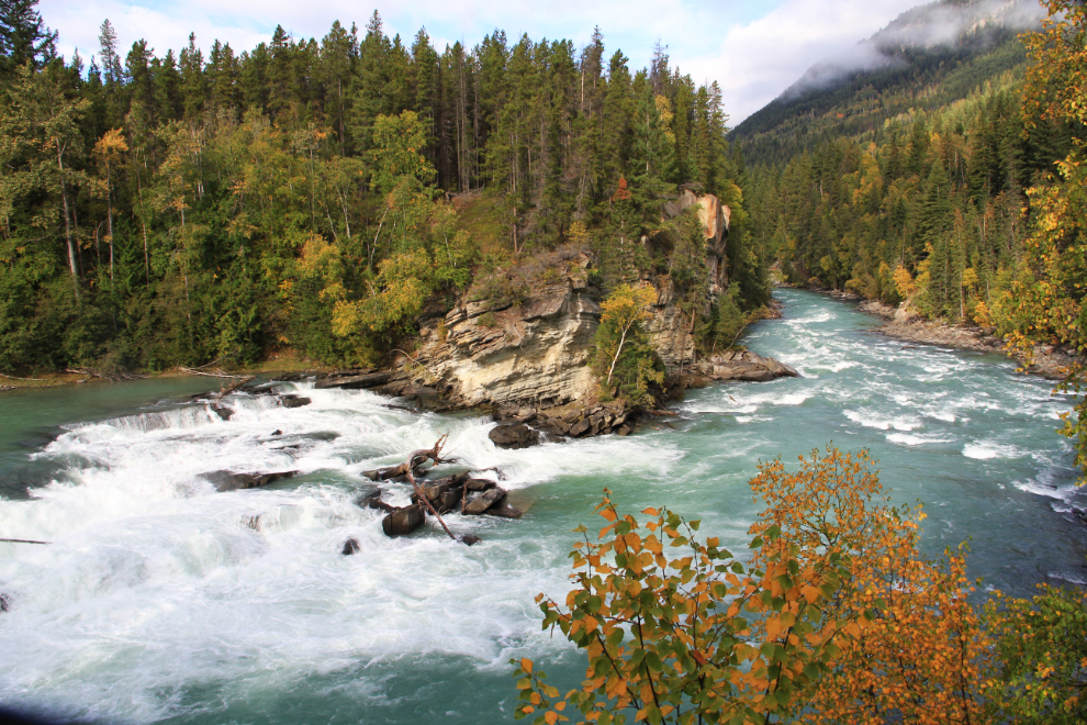 Waterfall at Rearguard Falls Provincial Park, BC