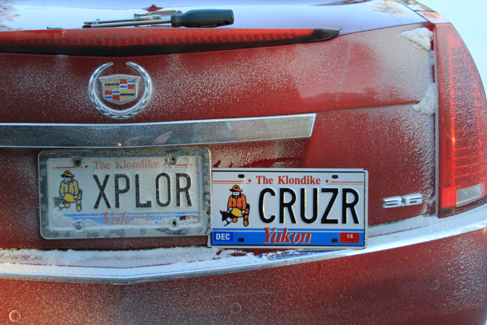 Cadillac CTS with Yukon CRUZR plate