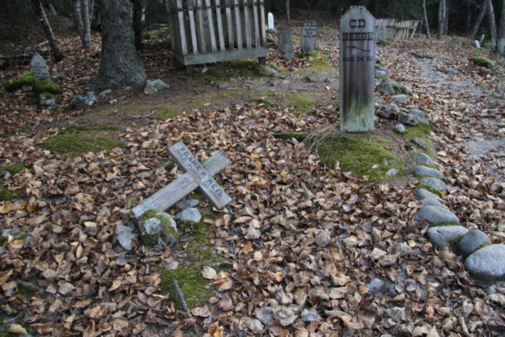 The Gold Rush Cemetery in Skagway