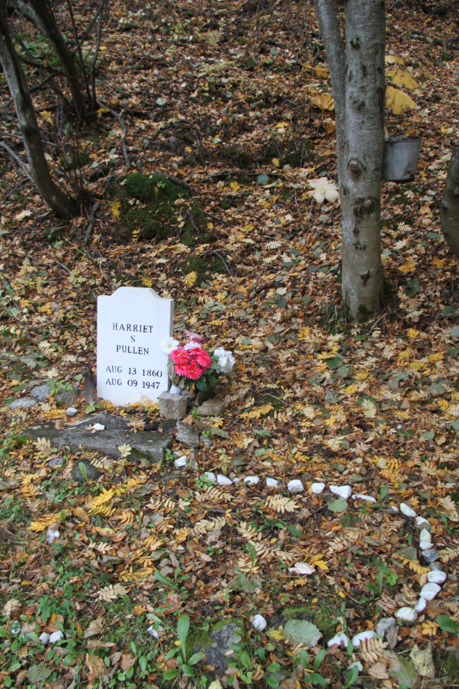 The grave of Harriet Pullen in Skagway