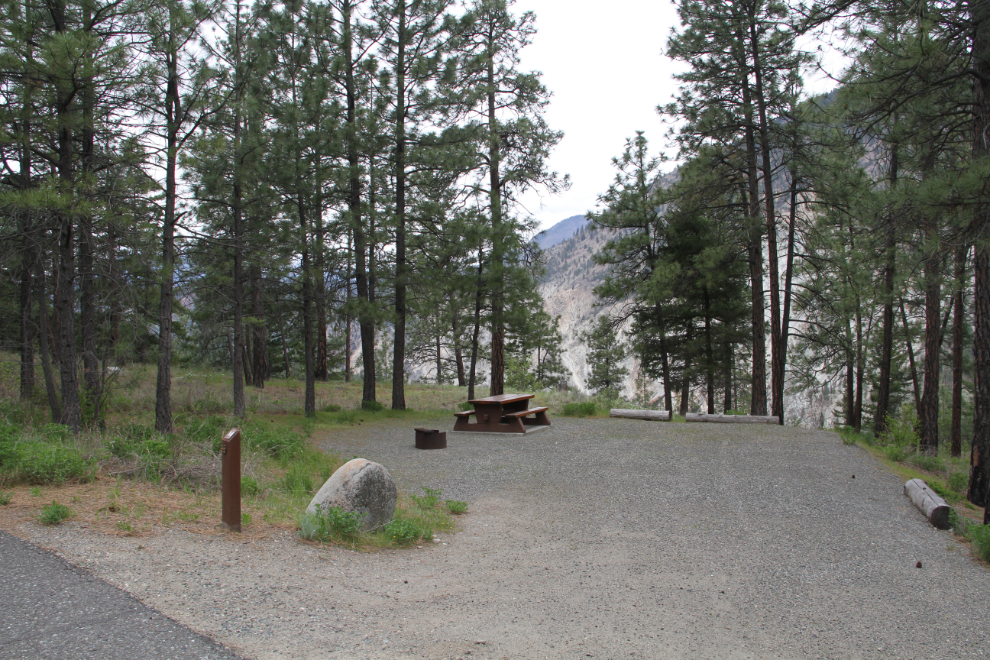 Skihist Provincial Park campground, BC