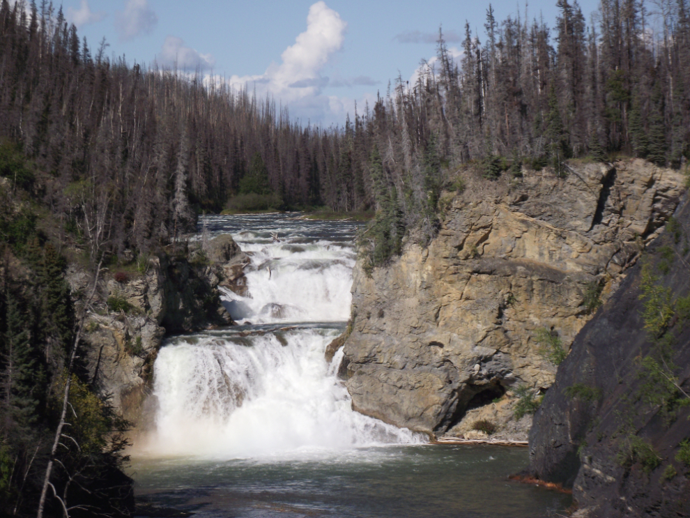 Smith River Falls on the Alaska Highway
