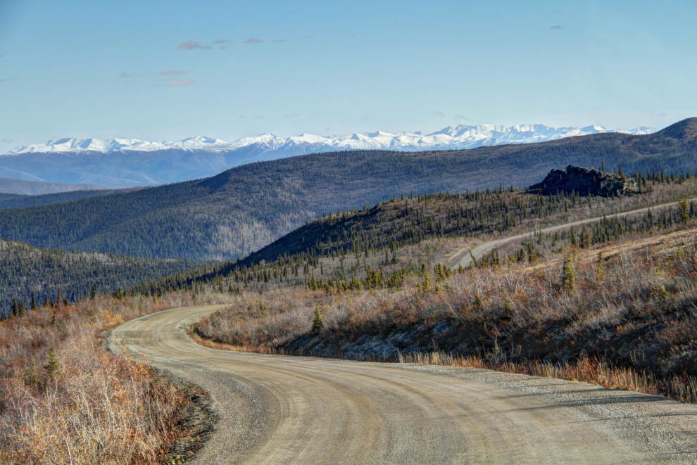 Late Fall on the Top of the World Highway