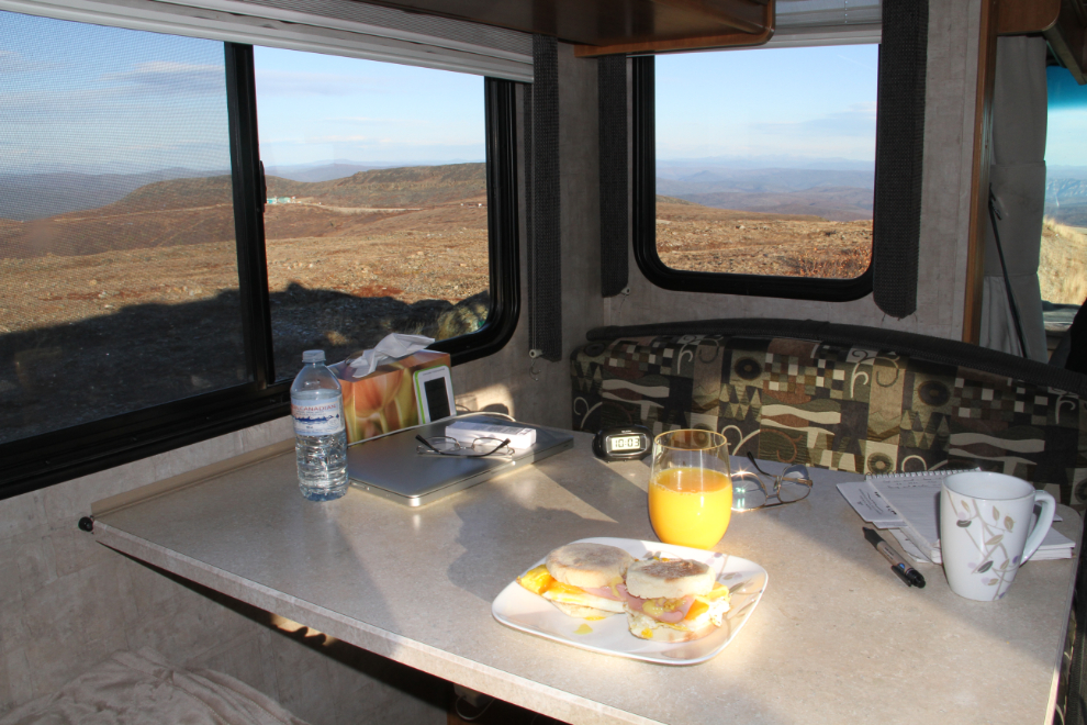 Brunch on the Top of the World Highway