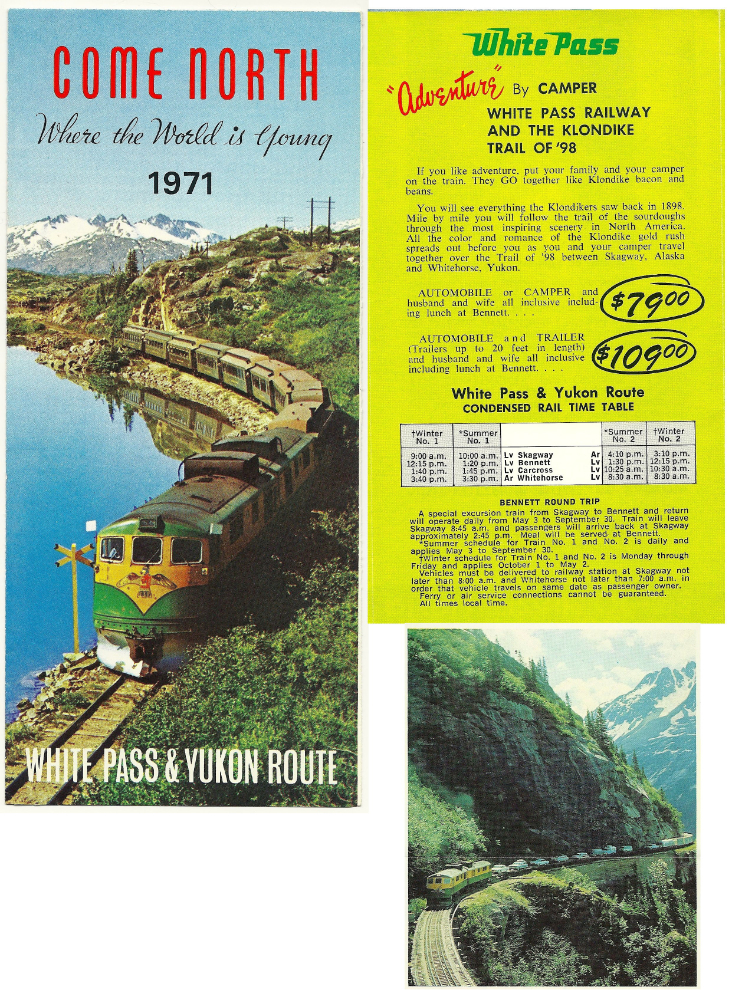 WP&YR brochure from the early 1970s
