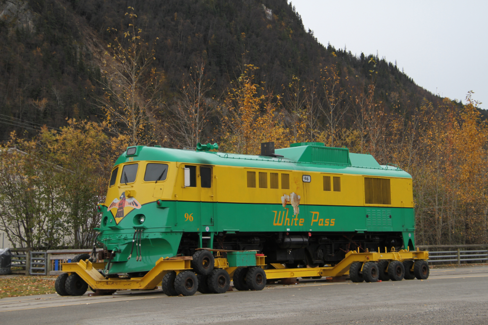 White Pass & Yukon Route locomotive #96