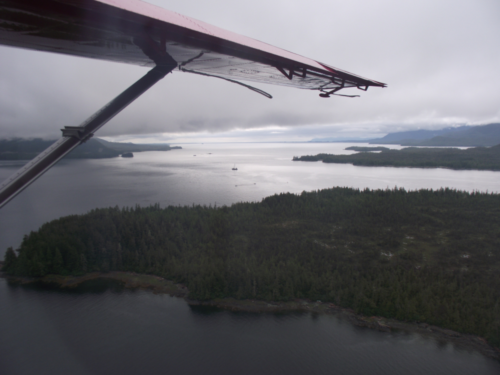 Flightseeing at Ketchikan, Alaska