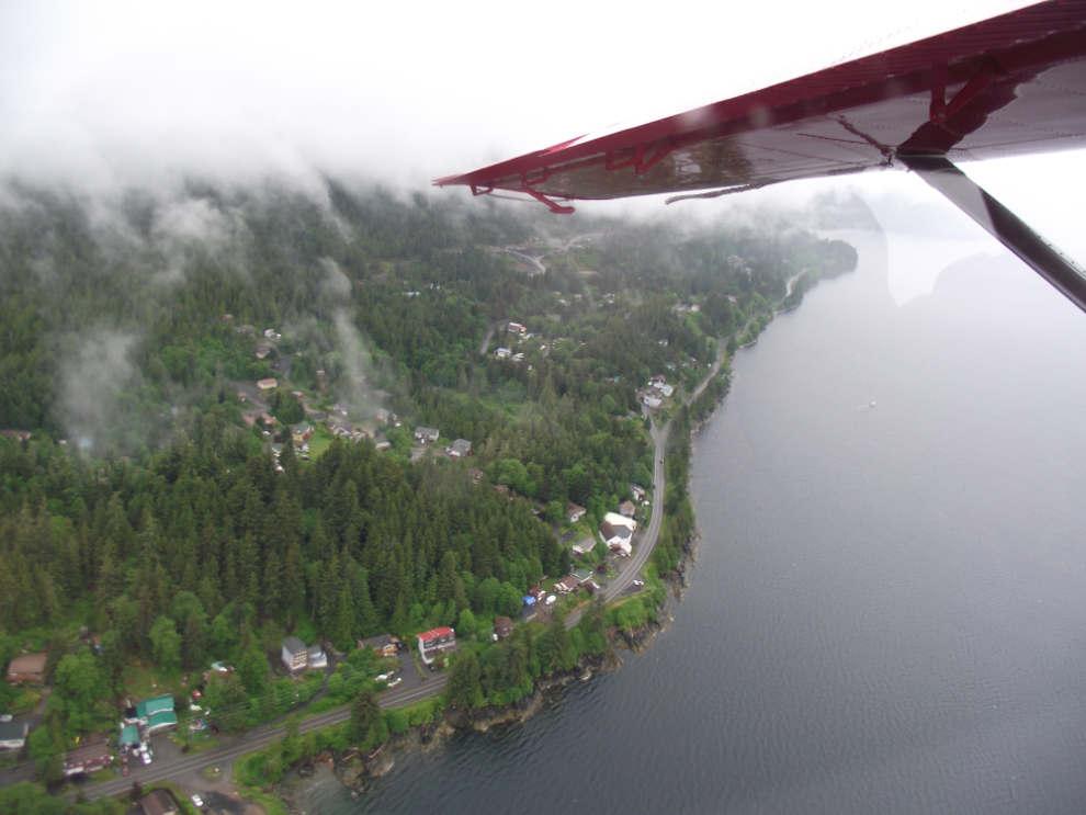 Flightseeing at Ketchikan, Alaska