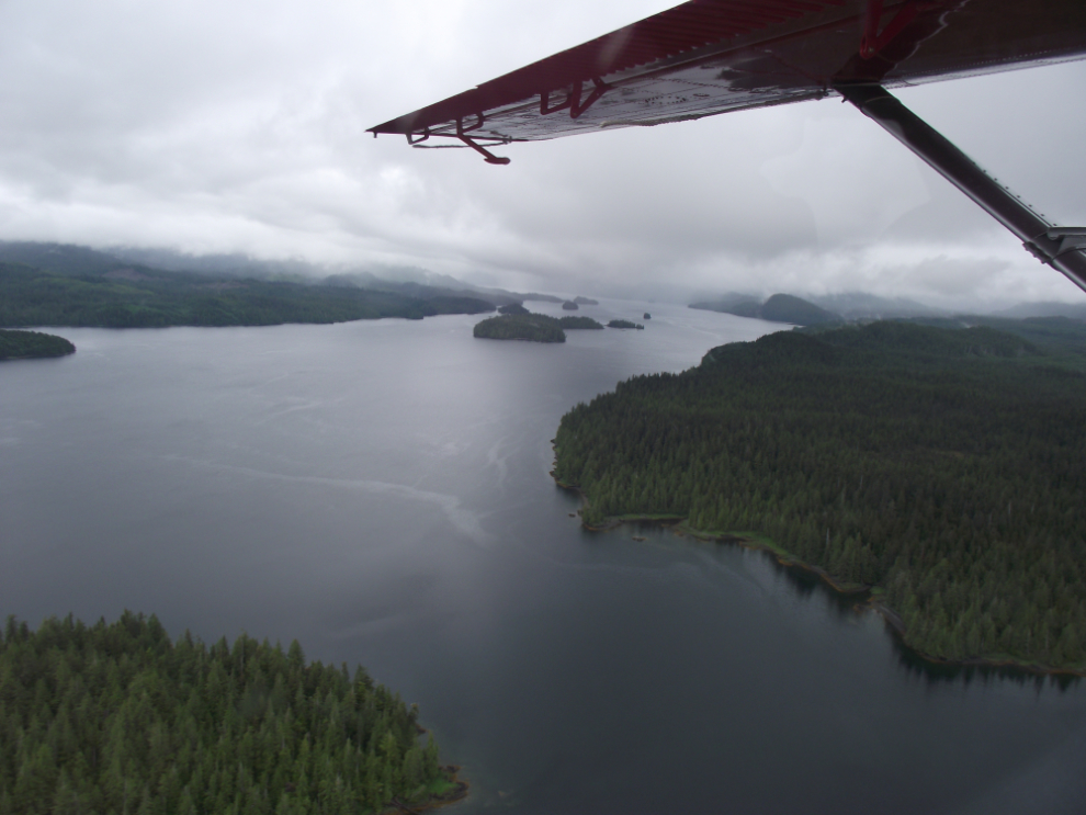 Flightseeing at Ketchikan, Alaska