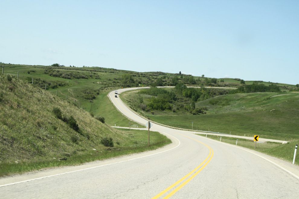 Highway 567 west of Airdrie