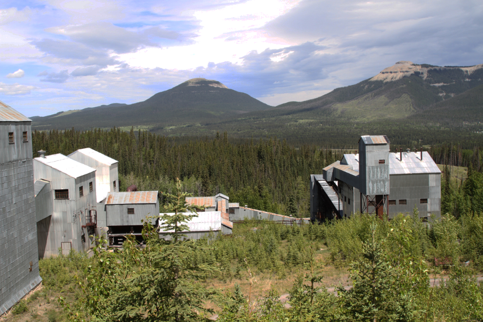 The lower briquet plant at Brazeau Collieries, Nordegg, Alberta